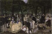 Music in the Tuileries Gardens Edouard Manet